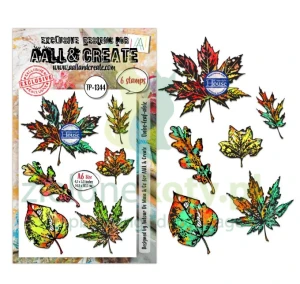 Stempel akrylowy AALL & Create Unbe-leaf-able liście