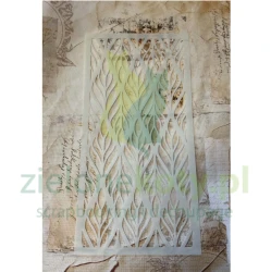 Szablon maska Alchemy of Art In Lace ornament liście