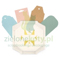 Dziurkacz Vaessen Creative Corner Punch 4 in 1 labels tagi
