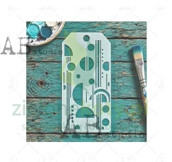 Szablon maska AB Studio Art Journal mixed media