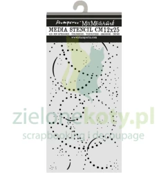 Szablon maska Stamperia 3D 12x25cm Cosmos Orbity