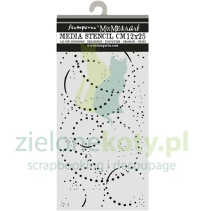 Szablon maska Stamperia 3D 12x25cm Cosmos Orbity