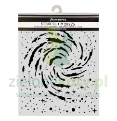 Szablon maska Stamperia 20x25cm Cosmos mgławica