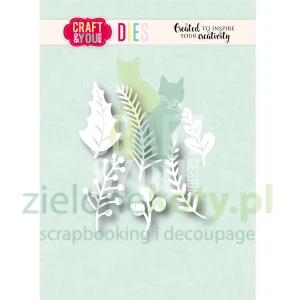 Wykrojnik Craft&You Festive Sprigs by Gosia Świąteczne Gałązki