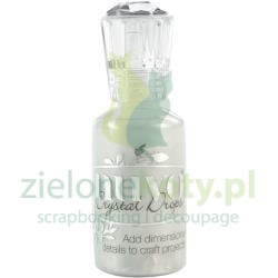 Konturówka perełki Nuvo Cristal Drops Metallic Ivory Seashel perłowe kremowe