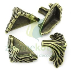 Metalowe nóżki do pudełek szkatułek mini 4szt.