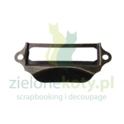 Metalowy uchwyt ramka metal 7cm