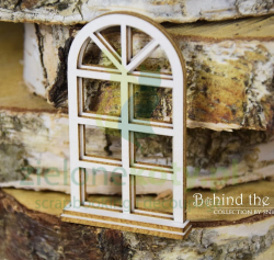 Wycinanka SnipArt Behind The Door warstwowe okno  x