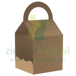 Torebka na exploding box 10cm kraft opakowanie na prezent 