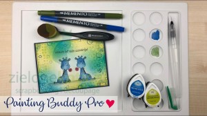 Podkładka do kolorowania i stemplowania Nellie's Choice Painting Buddy Pro x