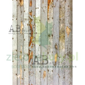 Papier ryżowy decoupage  AB Studio A4 deski
