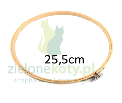 Tamborek bambusowy 25cm