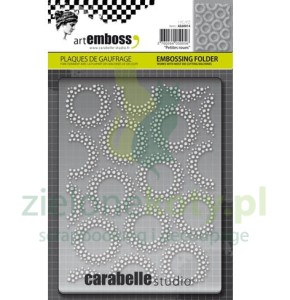 Folder do embossingu Carabelle Studio Petites roues kółka tło