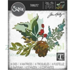 Wykrojnik Sizzix Tim Holtz Holiday Brushstroke 