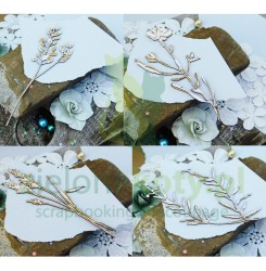 Wycinanka Kreatywna Pracownia Zestaw Zioła 4szt x