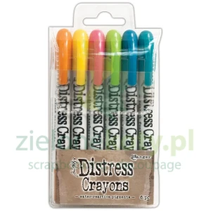 Kredki Ranger Distress Crayons #1 zestaw 6szt