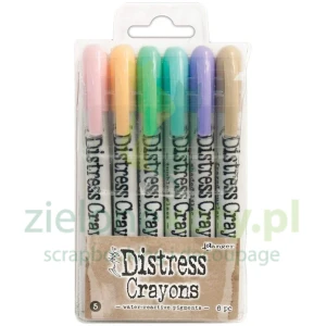 Kredki Ranger Distress Crayons #5 zestaw 6szt