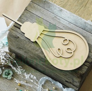 HDF Baza Kreatywna Pracownia Żarówka 35cm