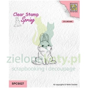 Stempel Nellie's Choice Cute Rabbits królik