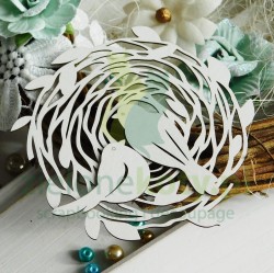 Wycinanka Kreatywna Pracownia Wianek z Ptakami 9,5cm x