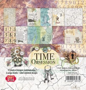 Zestaw papierów 30x30 Craft&You Time Obsession