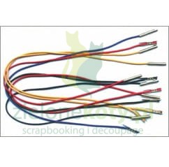 Gumki zakuwane do notesów, albumów 10szt czarne x