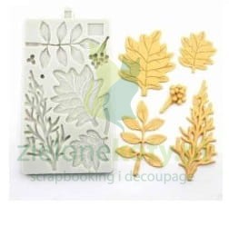 Forma foremka silikonowa Pentart liście