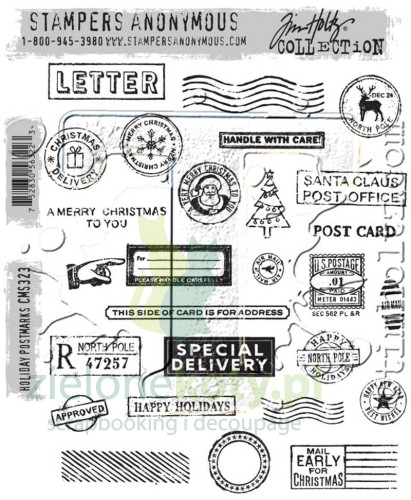 ST-CMS323 Tim Holtz Stampers Anonymous Holiday Postmarks.jpg