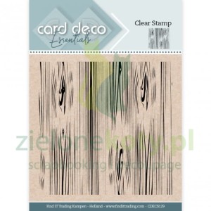 Stempel Card Deco Essentials Wood drewno