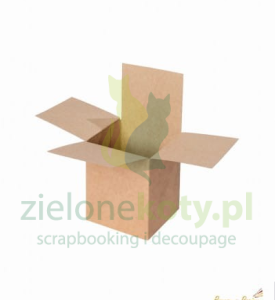 Baza na kartkę pudełko pop up kraft x