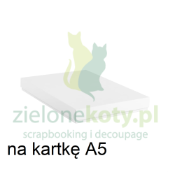 Pudełko na kartkę A5 białe