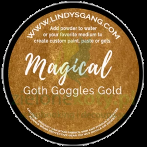 Pigment Lindy's Stamp Gang Magical Goth Goggles Gold złoty