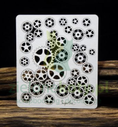 Wycinanka SnipArt Industrial Factory tryby zębatki