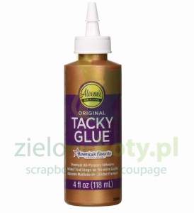 Aleene's Original Tacky Glue – Universeller Bastelkleber, Stark, Wasserlöslich, Trocknet Klar, 16 Oz (ca. 473 Ml)