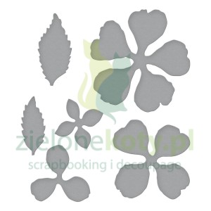 Wykrojnik Spellbinders Camellia Etched płatki kamelia