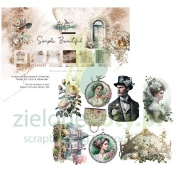 Zestaw papierów 20x20 Alchemy Of Art Simple Beautiful