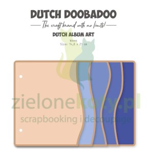Szablon maska Dutch Doobadoo Dutch Album Art Waves fale 5 kart