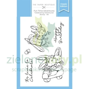 Stempel akrylowy The Paper Boutique Fun Time Adventures zajączki