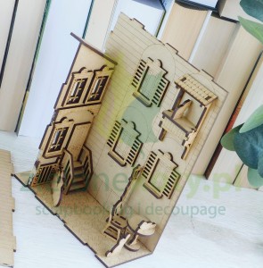 HDF Baza Kreatywna Pracownia book nook x kamieniczka