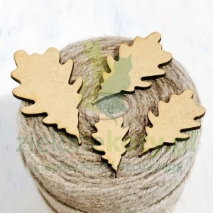 HDF Dekor Artistiko liść dębu 4szt x