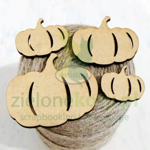 HDF Dekor Artistiko dynie 4szt