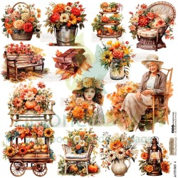 Naklejki papierowe ScrapLove Autumn 4