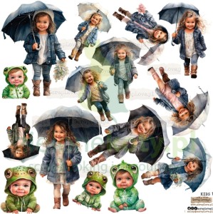 Naklejki papierowe ScrapLove Kids 1
