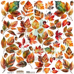 Naklejki papierowe ScrapLove Leaves 7