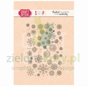 Stempel Craft&you Design śnieżynki