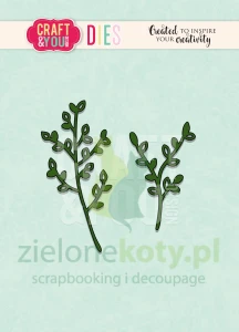 Wykrojnik Craft&You gałązki 2szt