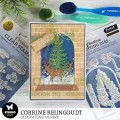 Wykrojnik Studio Light Christmas Dome scenery choinka jeleń 1.jpg