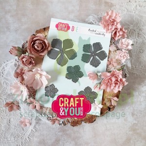 Wykrojnik Craft&You kwiaty płatki 5szt