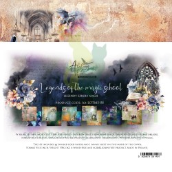 Zestaw papierów 20x20 Alchemy Of Legends Of The Magic School