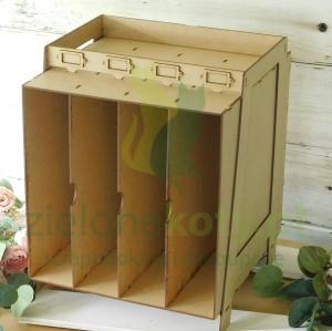 HDF Baza Kreatywna Pracownia organizer regał na papiery 39cm x